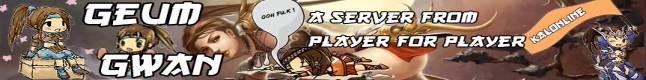 Geum Gwan KalOnline banner